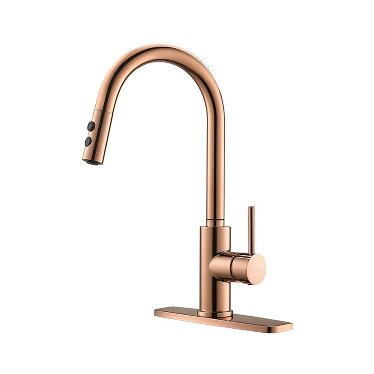 Rose Gold Ktichen Tap